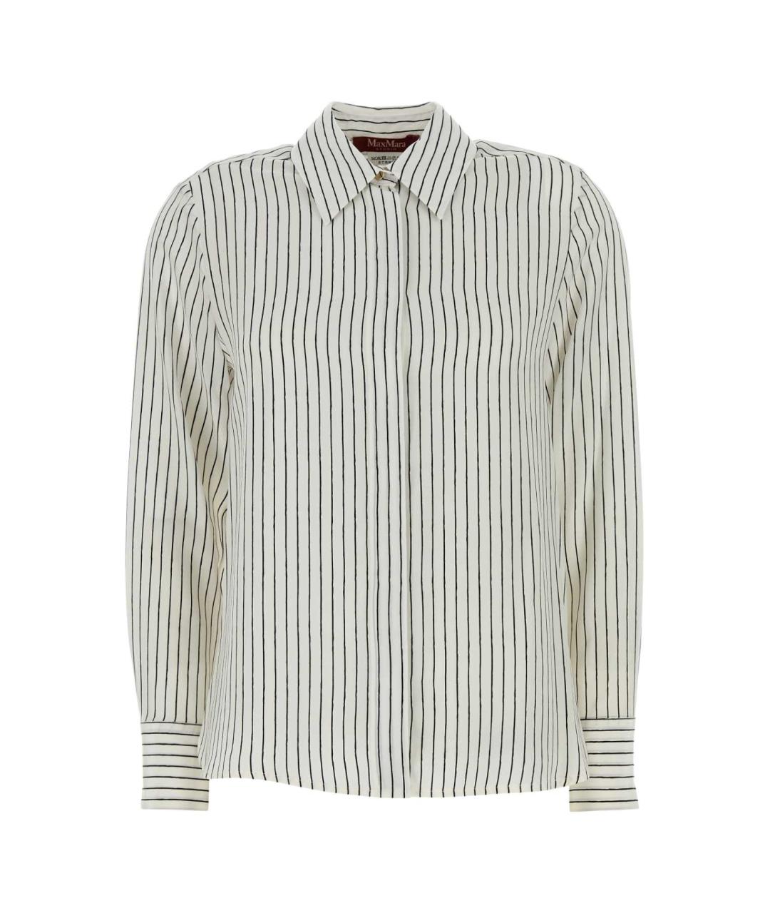 MAX MARA STUDIO Мульти шелковая рубашка, фото 1