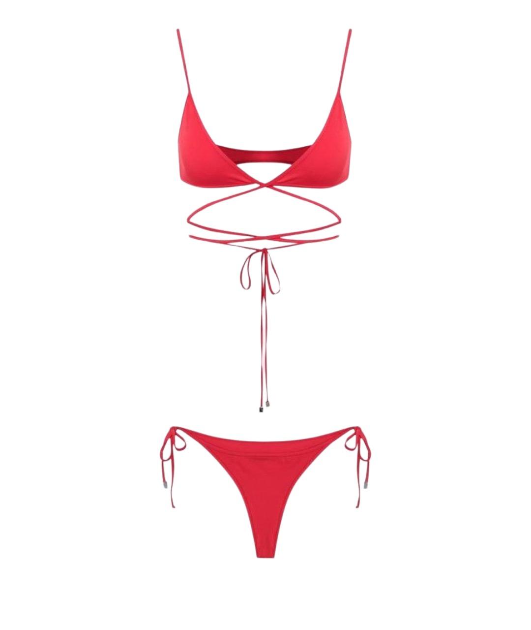 THE ATTICO Красный полиамидовый купальник, фото 1