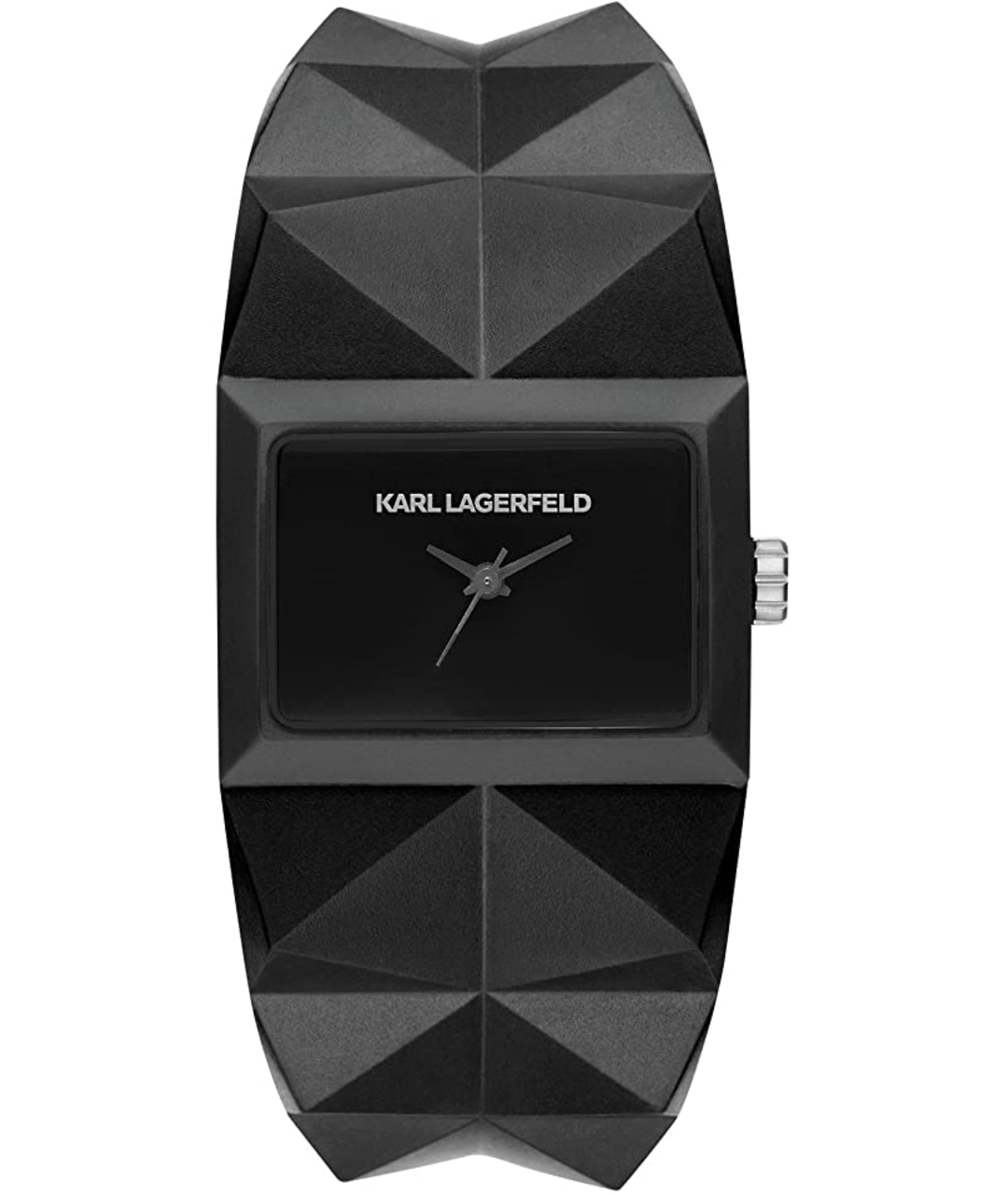 KARL LAGERFELD Черные титановые часы, фото 1