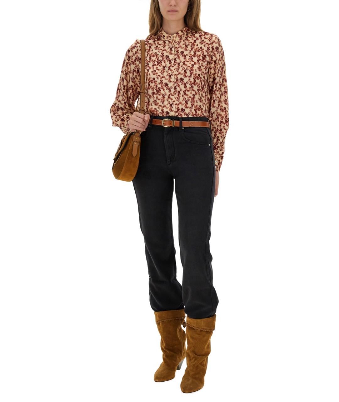 ISABEL MARANT Мульти вискозная рубашка, фото 5