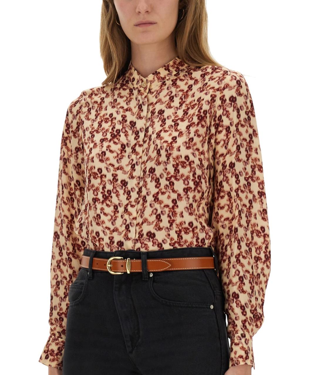 ISABEL MARANT Мульти вискозная рубашка, фото 4