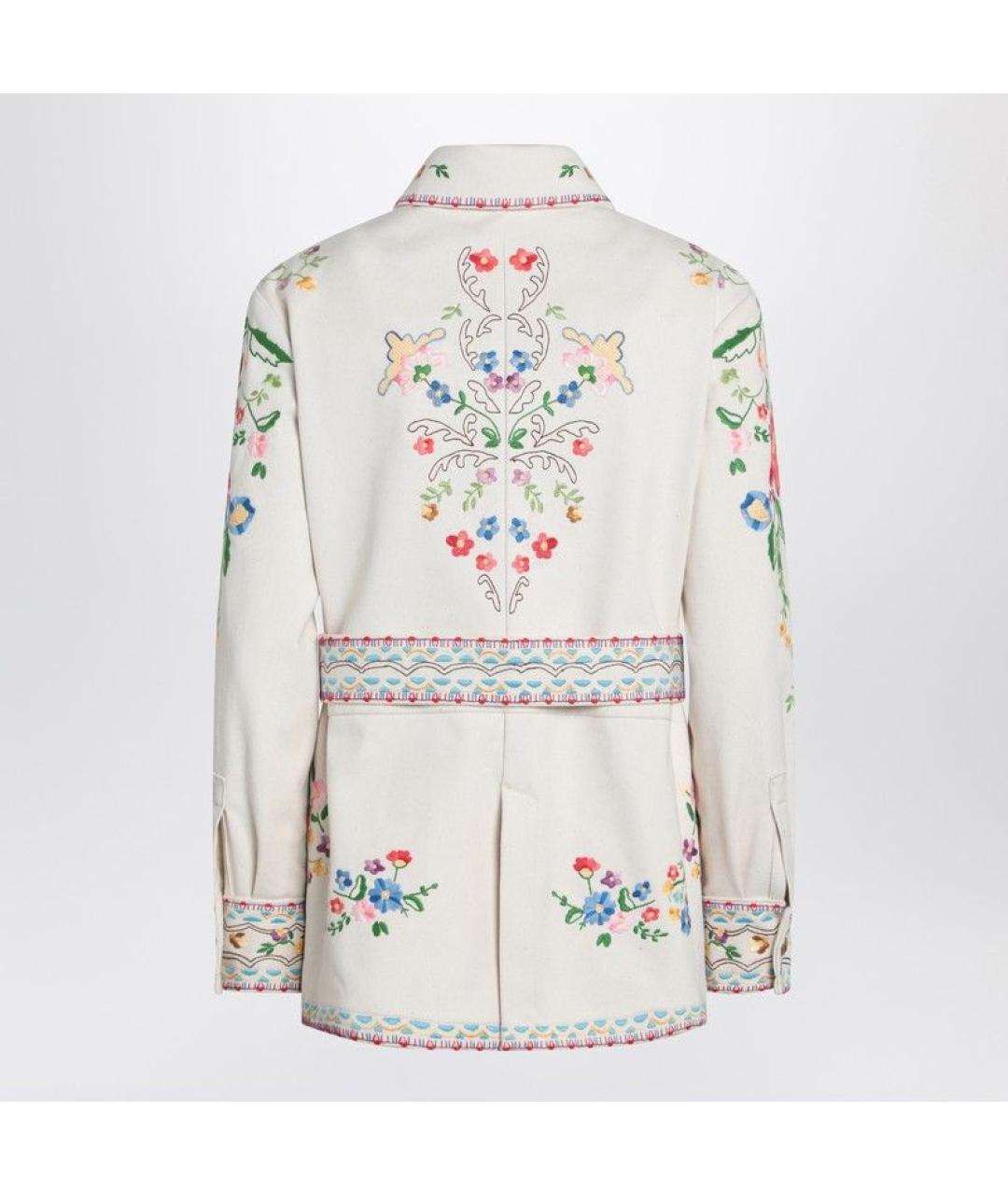 VALENTINO Красная хлопковая куртка, фото 2