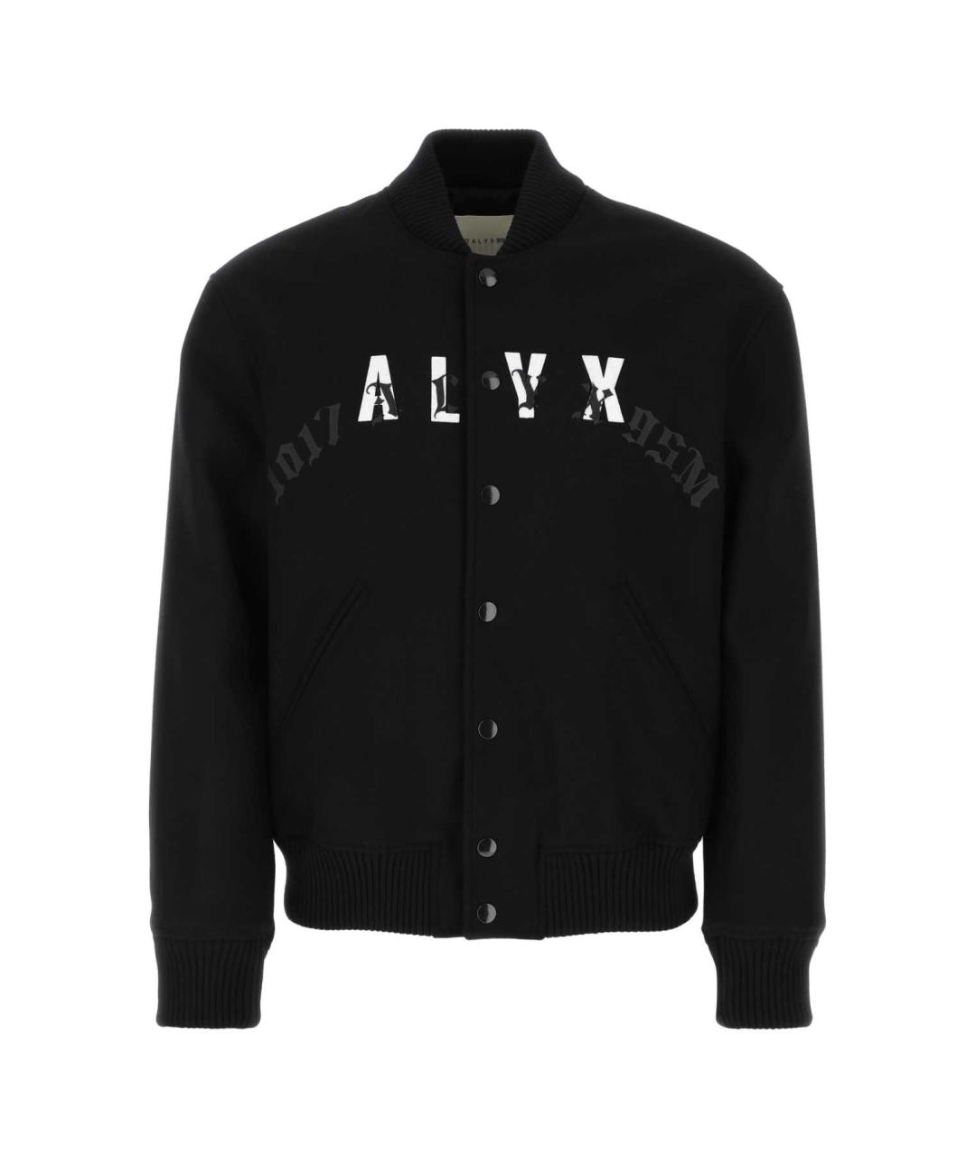 1017 ALYX 9SM Черная шерстяная куртка, фото 1