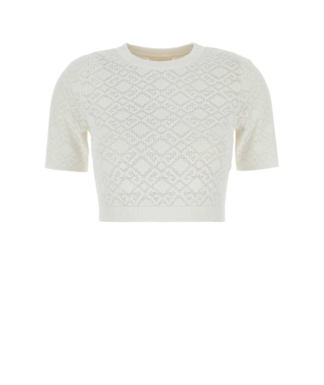 GIVENCHY Белый вискозный джемпер / свитер, фото 1