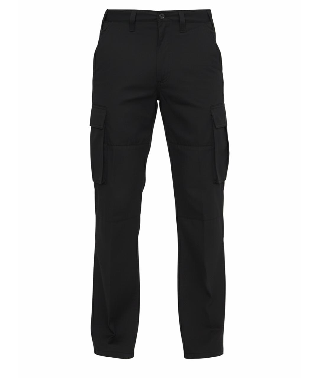 CELINE Черные хлопковые повседневные брюки, фото 1