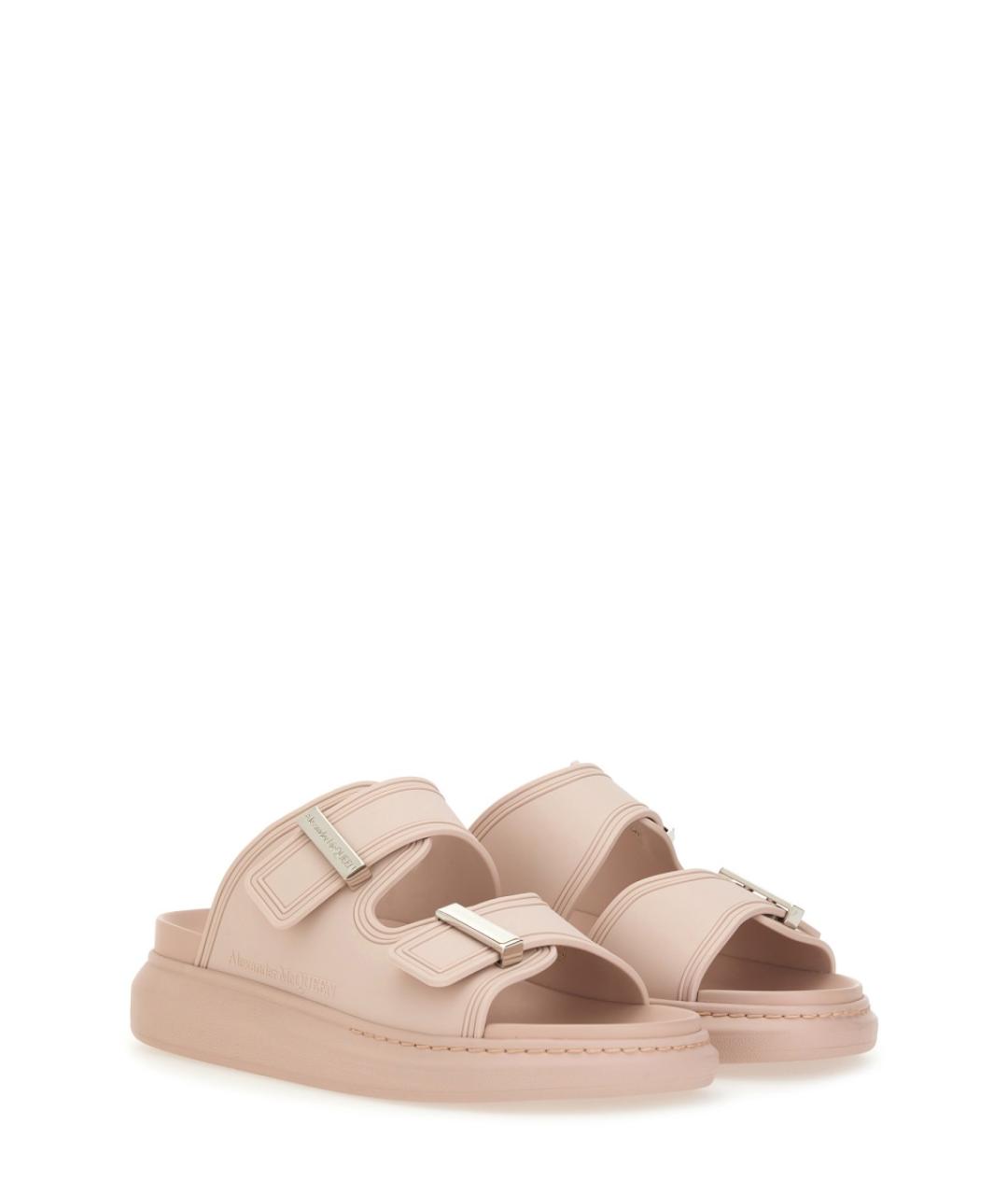ALEXANDER MCQUEEN Розовые сандалии, фото 2