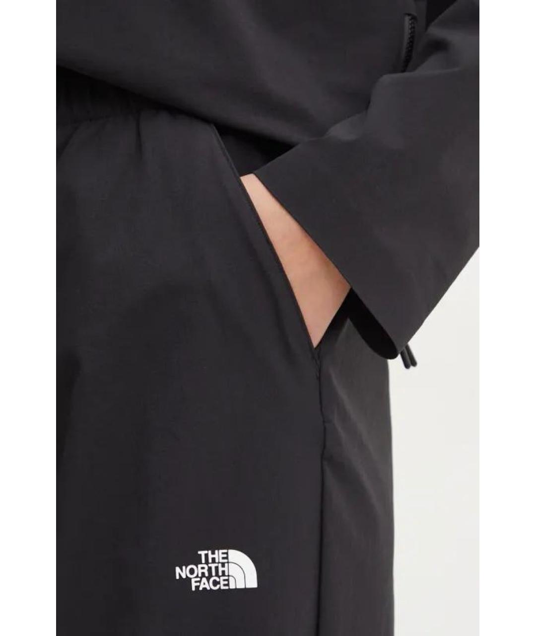 THE NORTH FACE Черные полиэстеровые прямые брюки, фото 4