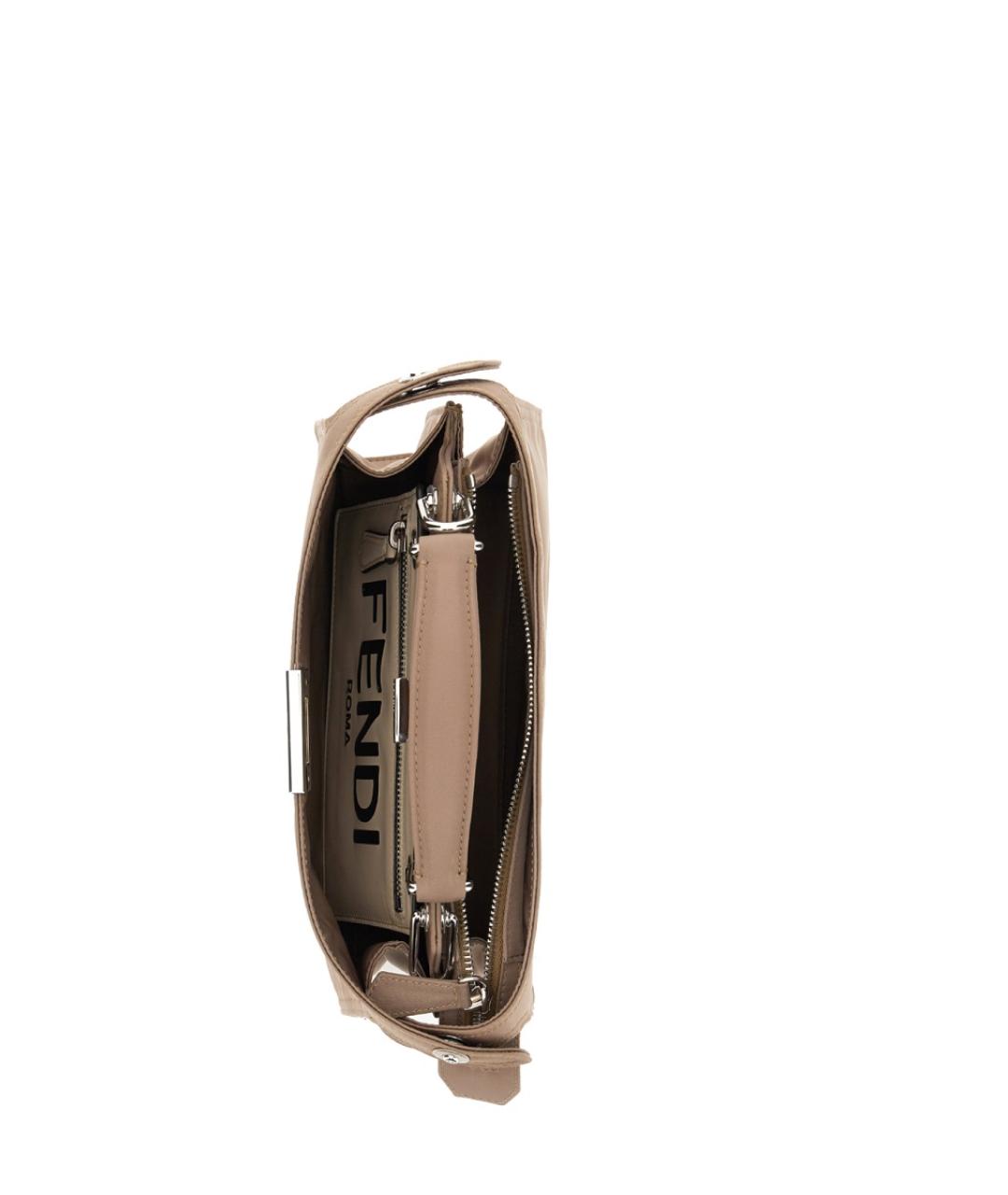 FENDI Бежевая сумка на плечо, фото 5