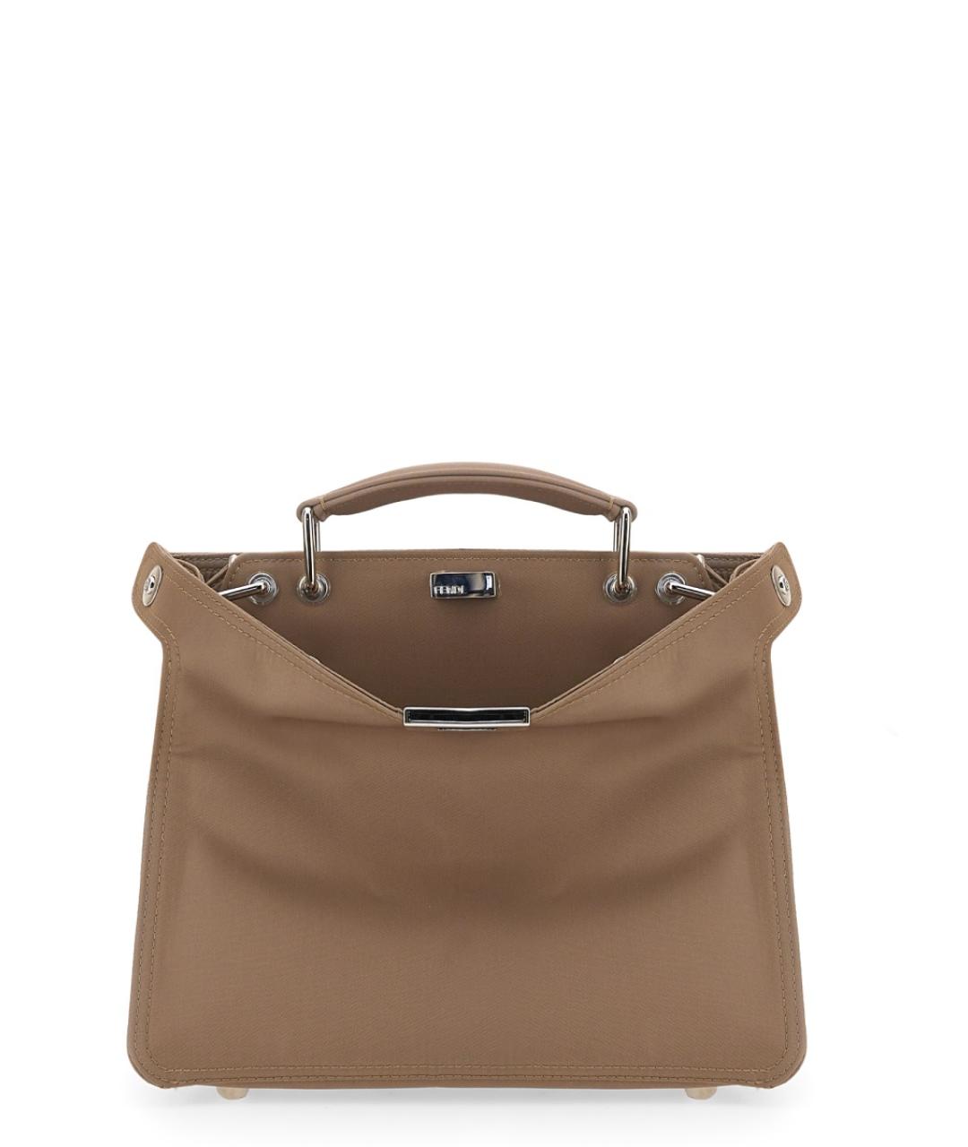FENDI Бежевая сумка на плечо, фото 3