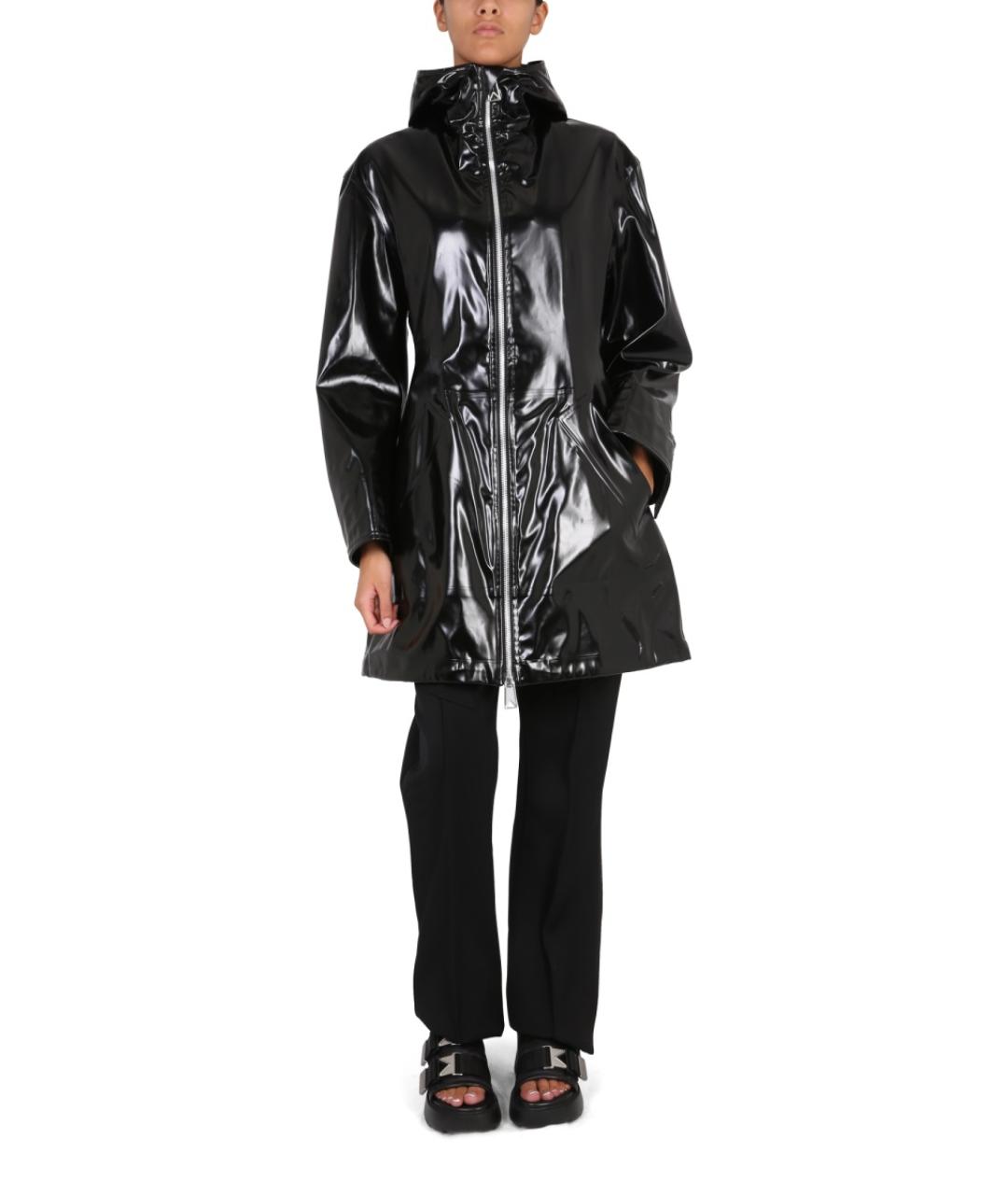 BOTTEGA VENETA Черная полиэстеровая парка, фото 2