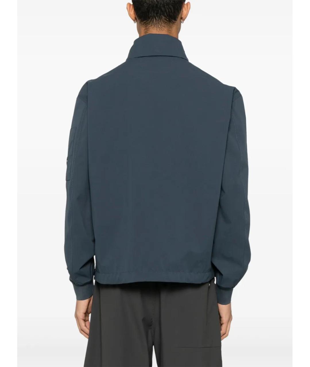 CP COMPANY Синяя полиэстеровая куртка, фото 4