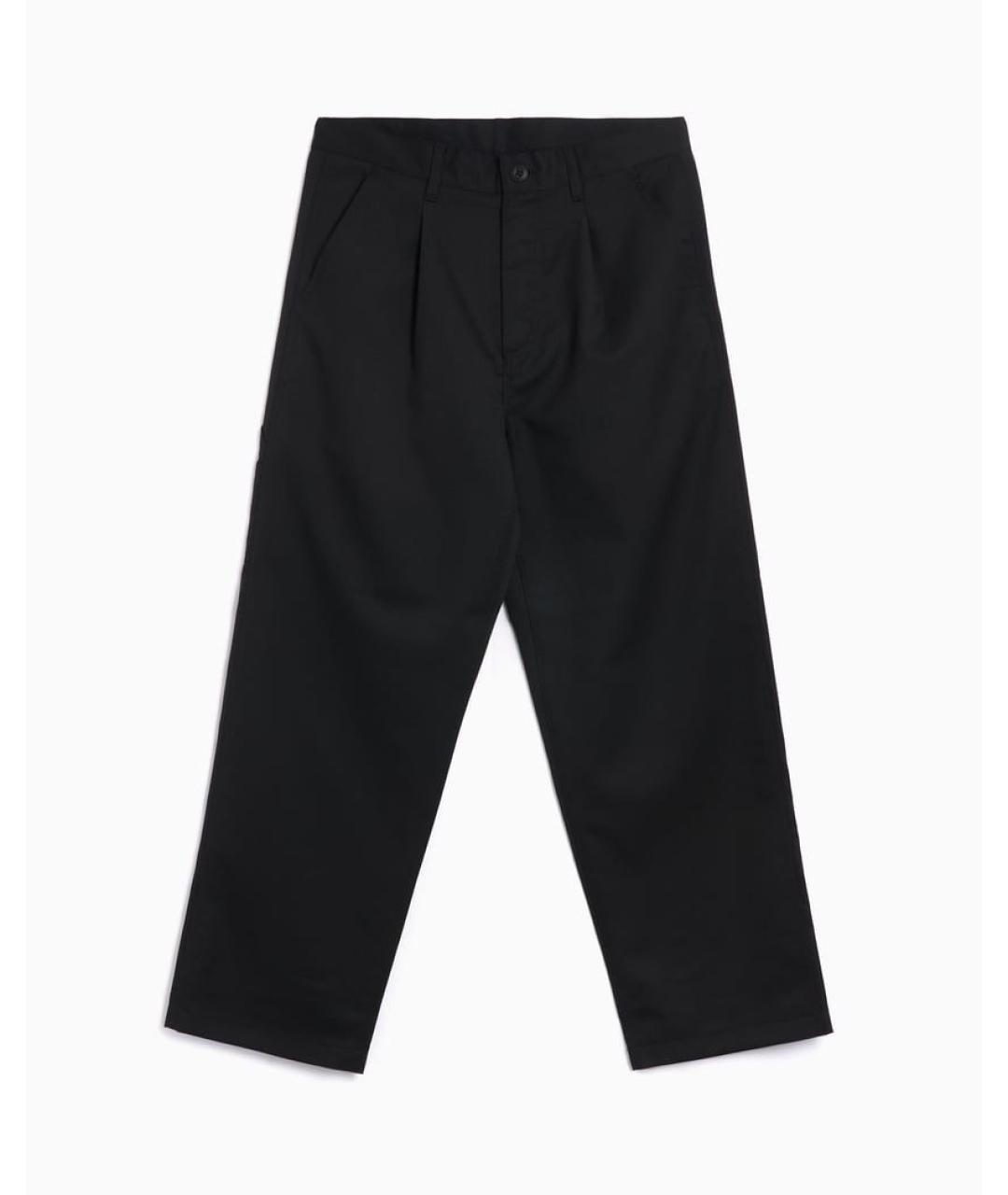 CARHARTT WIP Черные повседневные брюки, фото 1