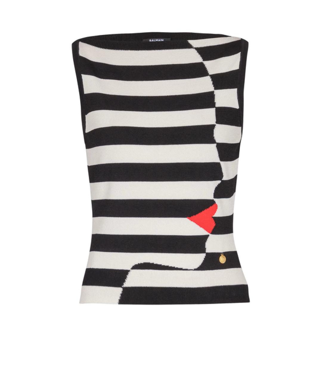 BALMAIN Мульти вискозная футболка, фото 1