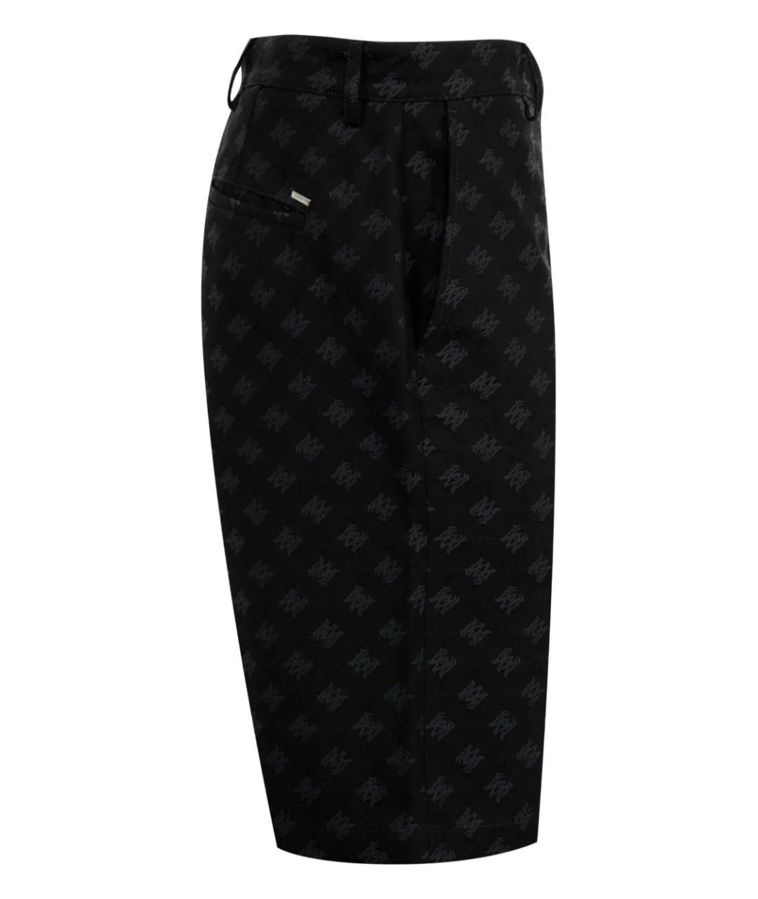 AMIRI Черные хлопковые шорты, фото 3