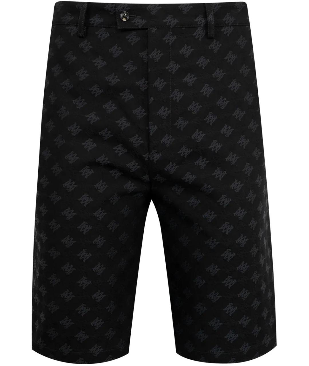 AMIRI Черные хлопковые шорты, фото 1