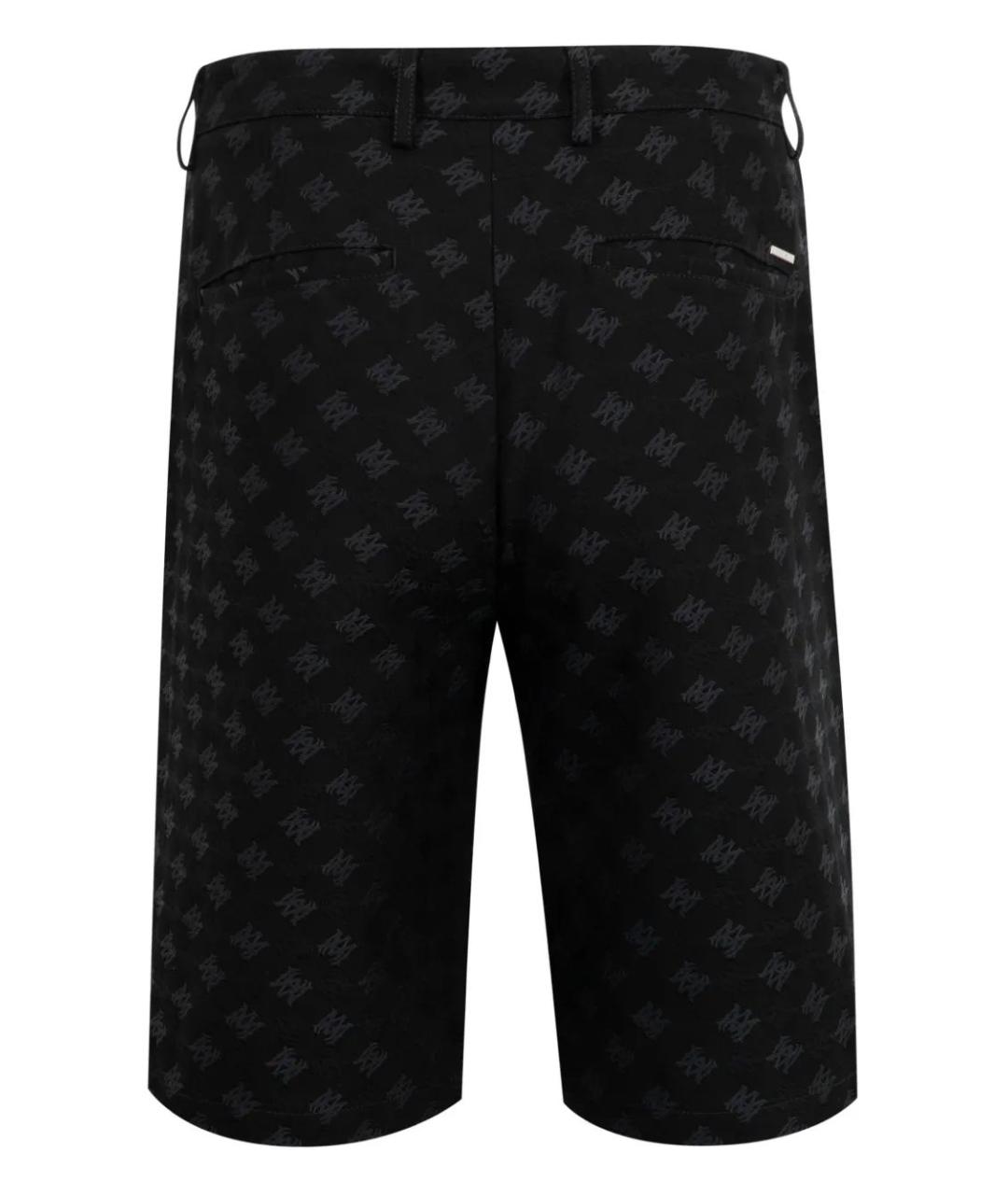 AMIRI Черные хлопковые шорты, фото 2