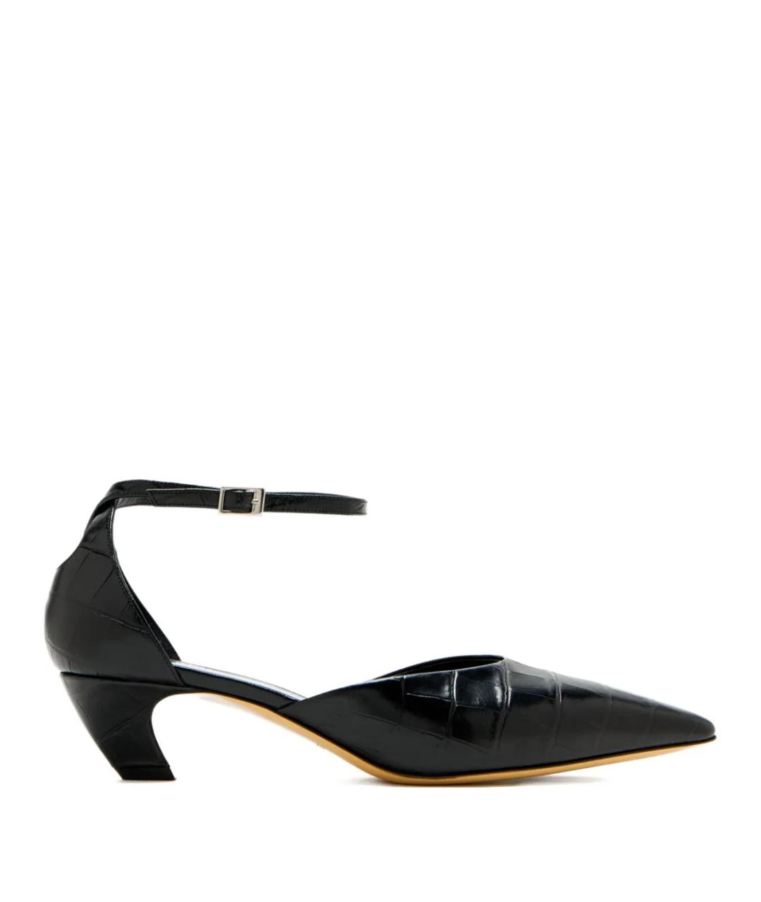 LE MONDE BERYL Черные кожаные туфли, фото 1