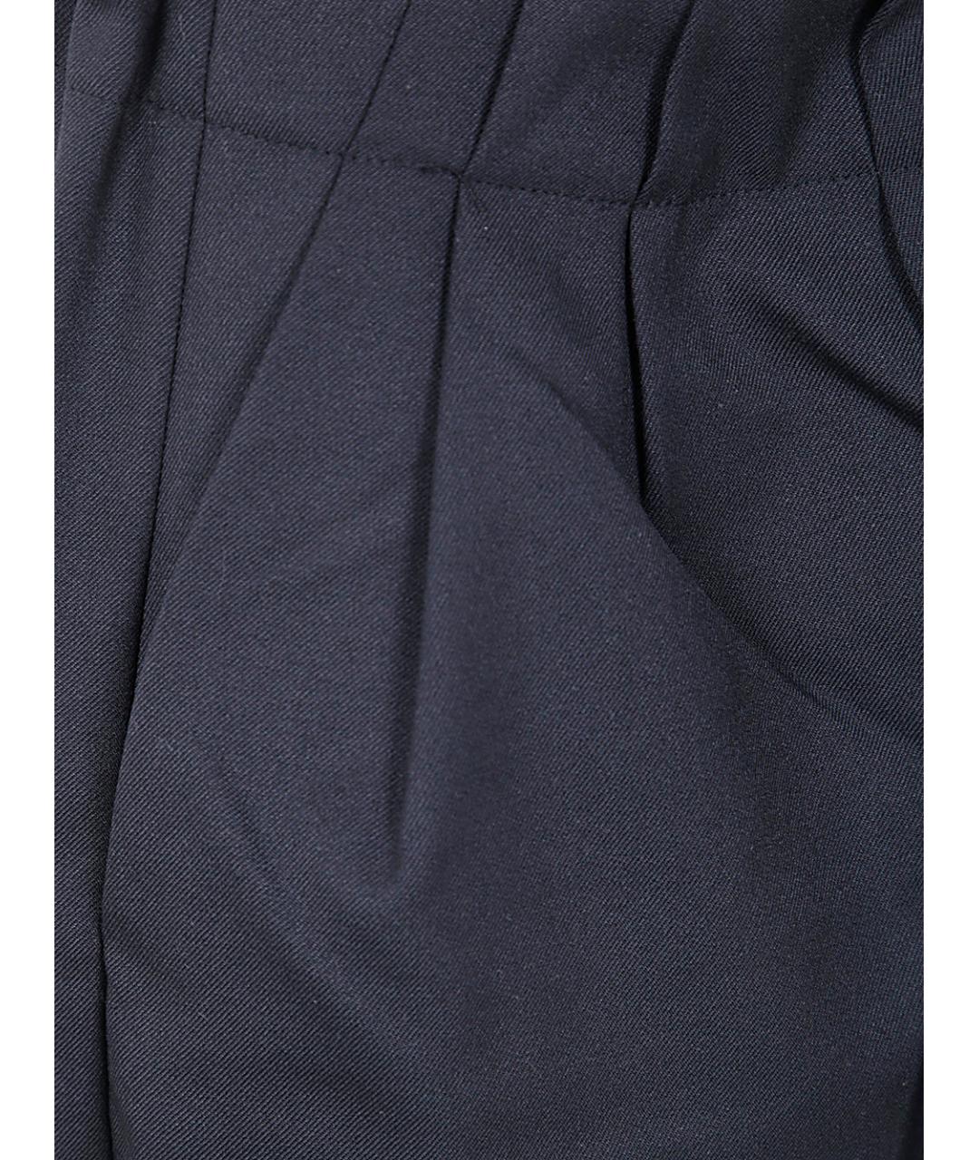 entire studios Черные прямые брюки, фото 3