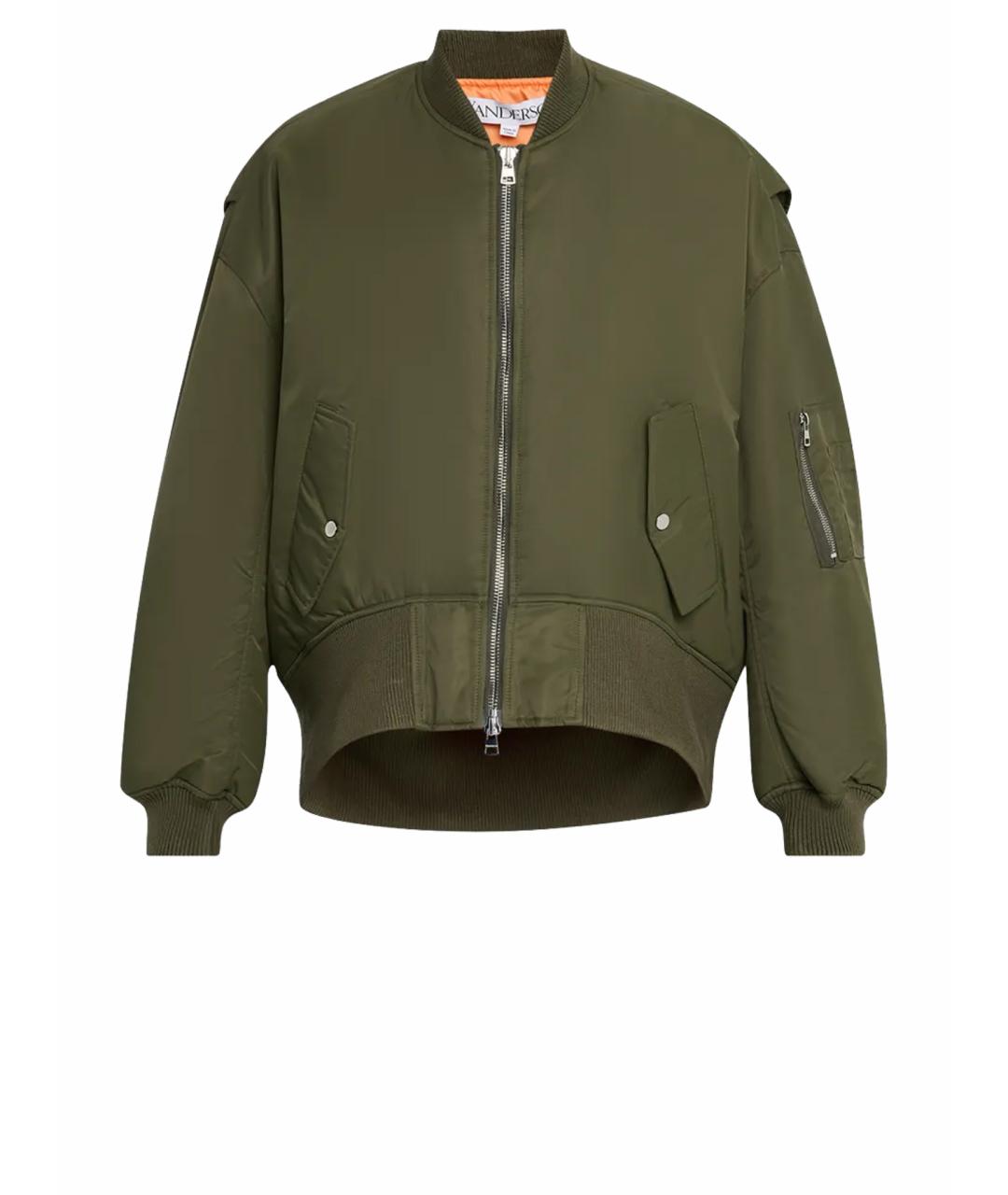 J.W.ANDERSON Хаки полиамидовая куртка, фото 1