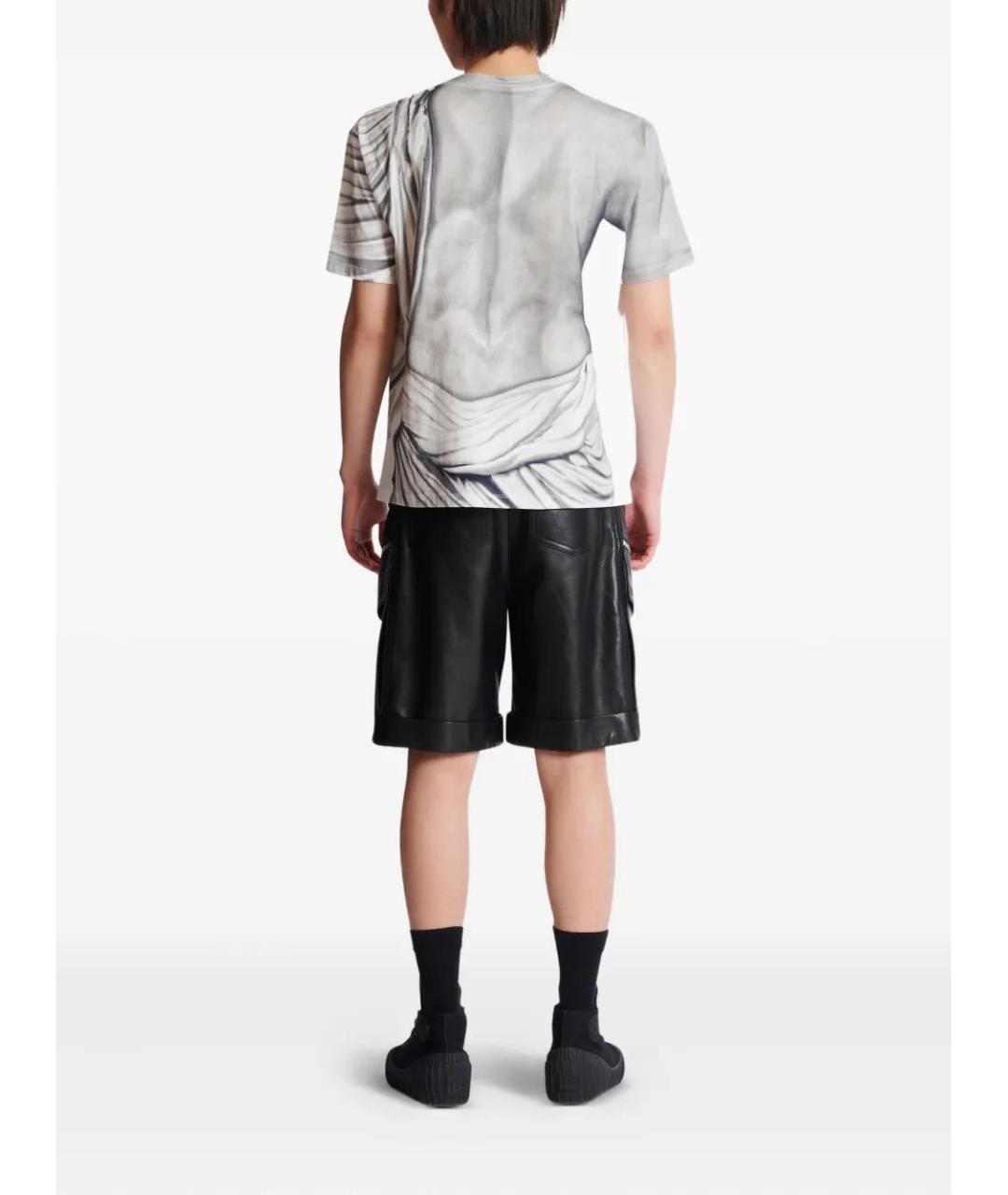 BALMAIN Мульти хлопковая футболка, фото 4