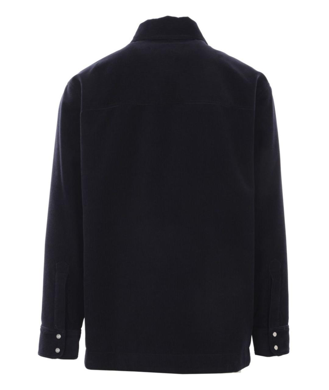 FENDI Темно-синяя хлопковая куртка, фото 2