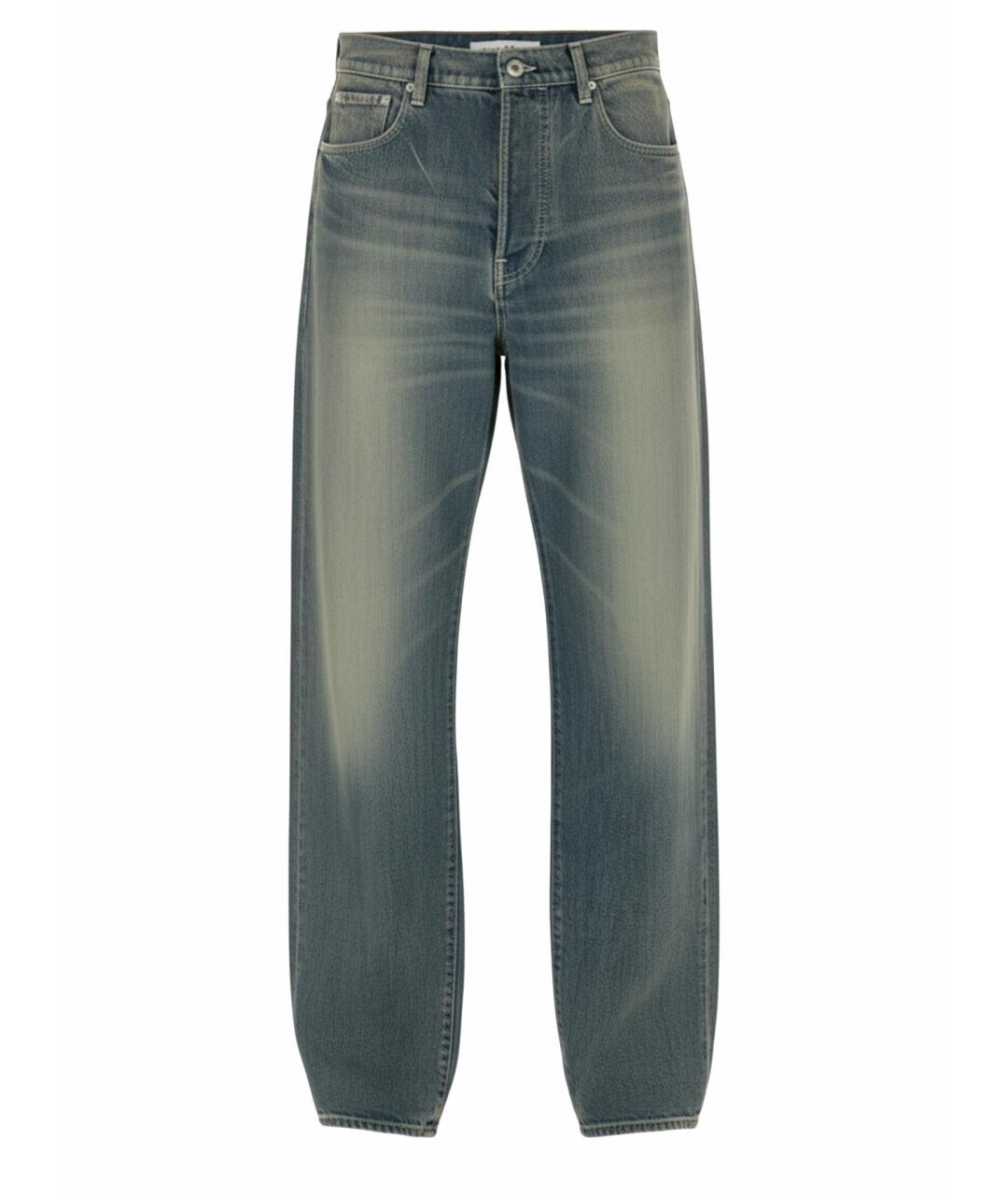 KENZO Синие хлопковые повседневные брюки, фото 1