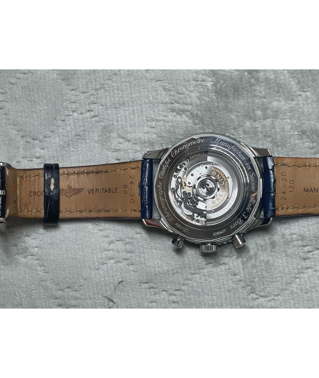 BREITLING Темно-синие часы, фото 8