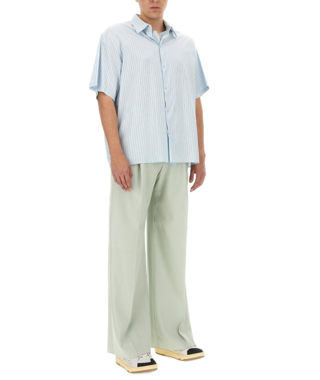 LANVIN Голубая кэжуал рубашка, фото 3