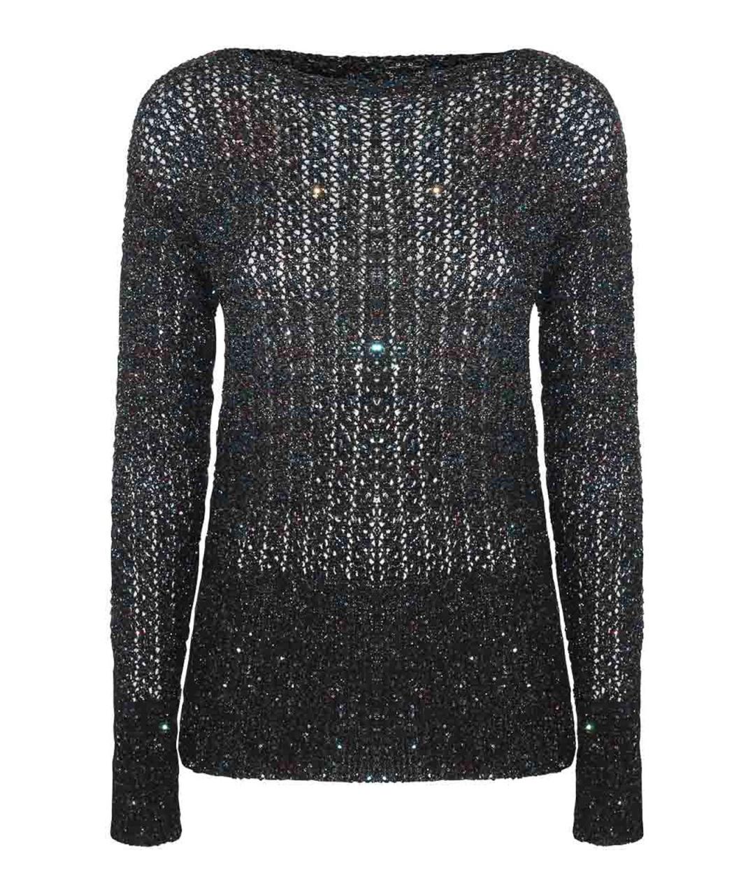 MAISON MARGIELA Черный полиамидовый джемпер / свитер, фото 1