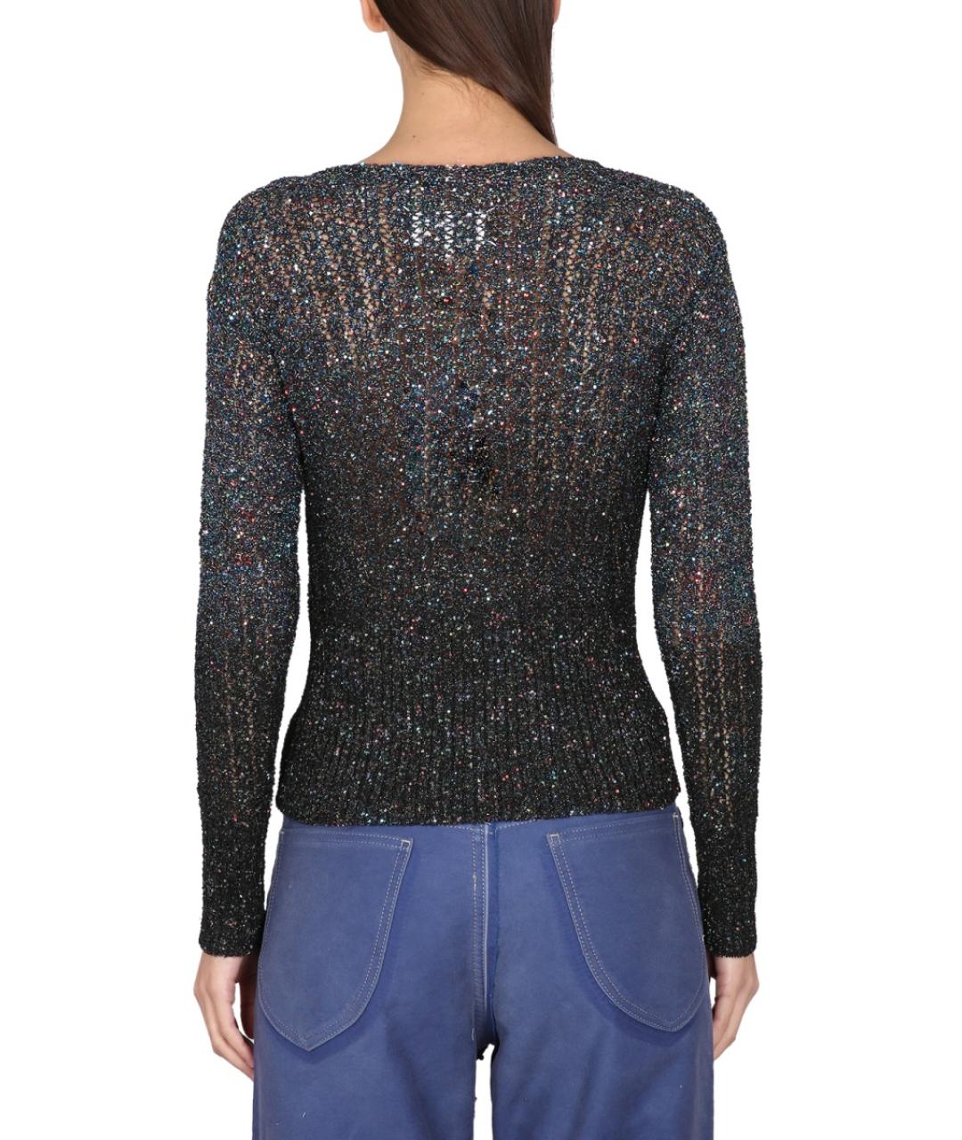 MAISON MARGIELA Черный полиамидовый джемпер / свитер, фото 4