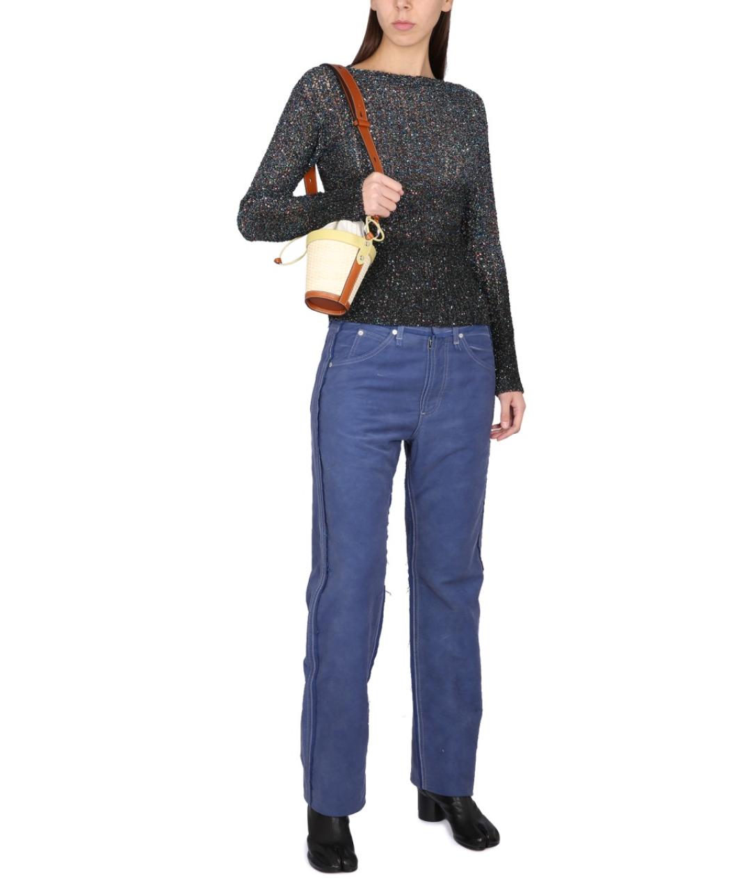 MAISON MARGIELA Черный полиамидовый джемпер / свитер, фото 3