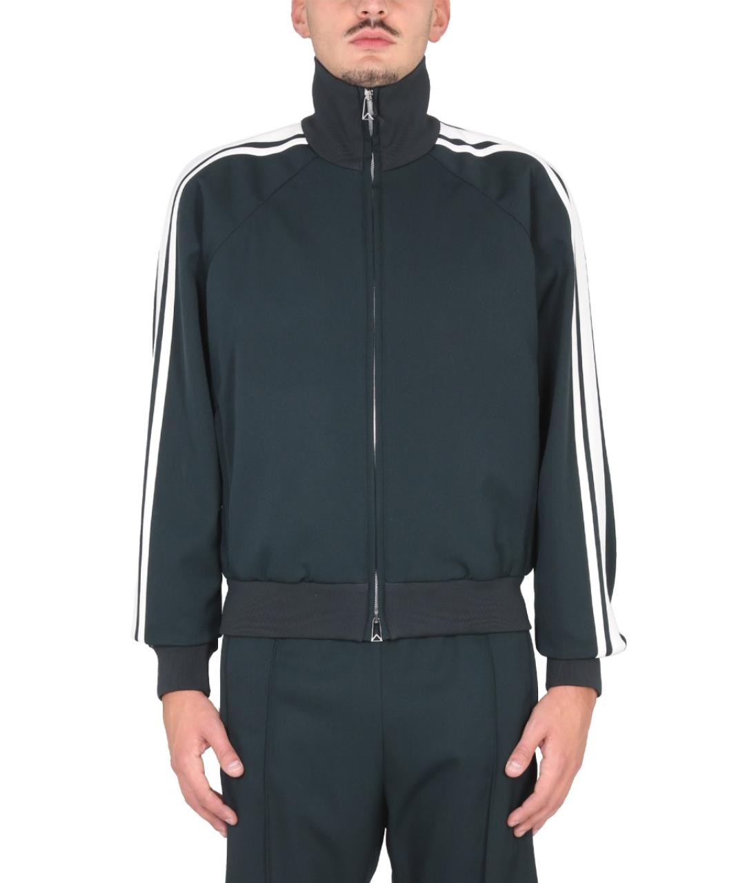 BOTTEGA VENETA Зеленая шерстяная спортивная куртка, фото 2