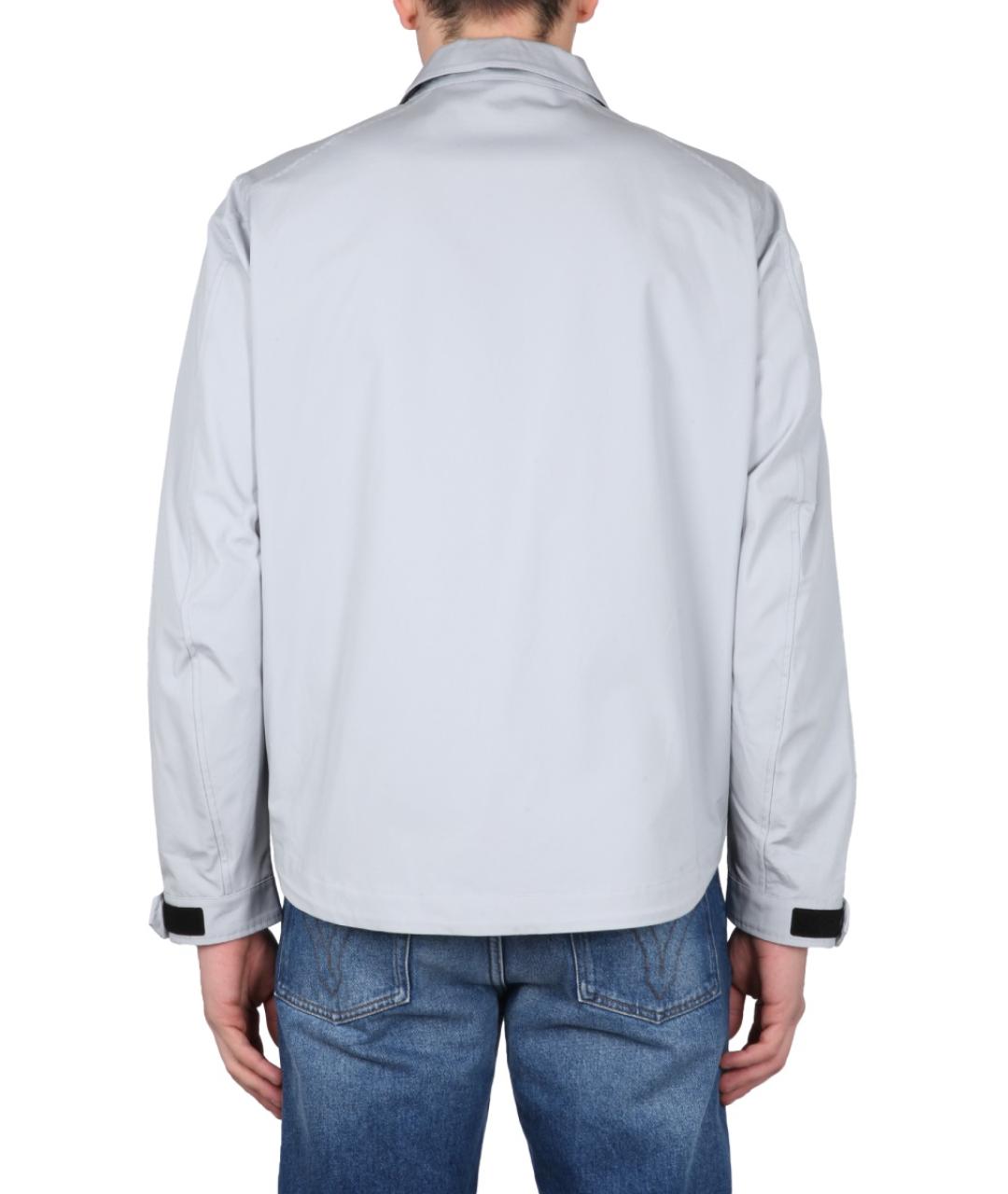 CP COMPANY Серая хлопковая кэжуал рубашка, фото 4