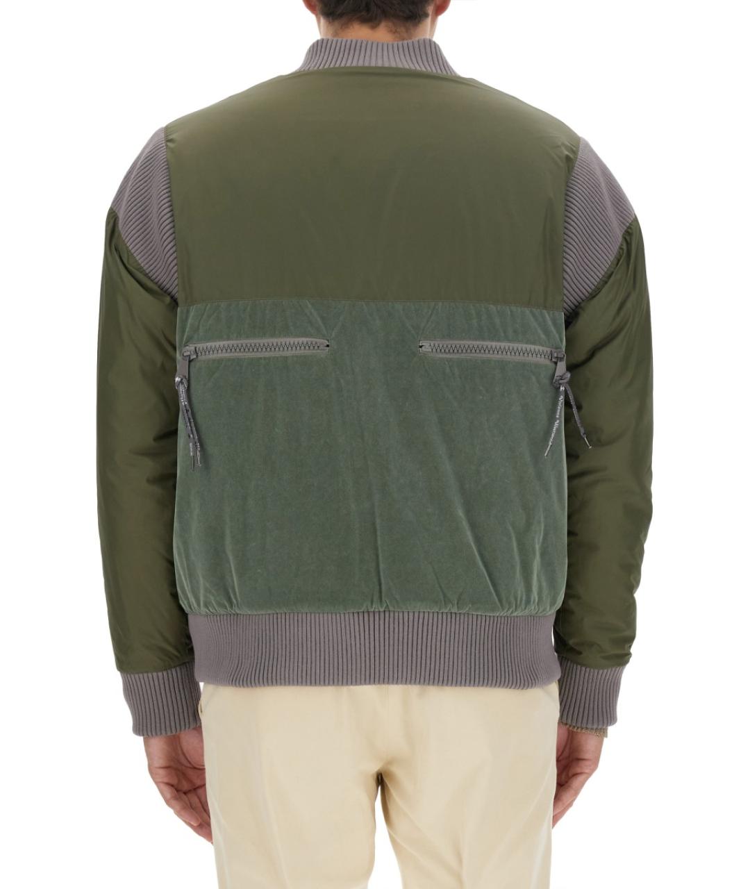 VIVIENNE WESTWOOD Зеленая полиамидовая куртка, фото 4