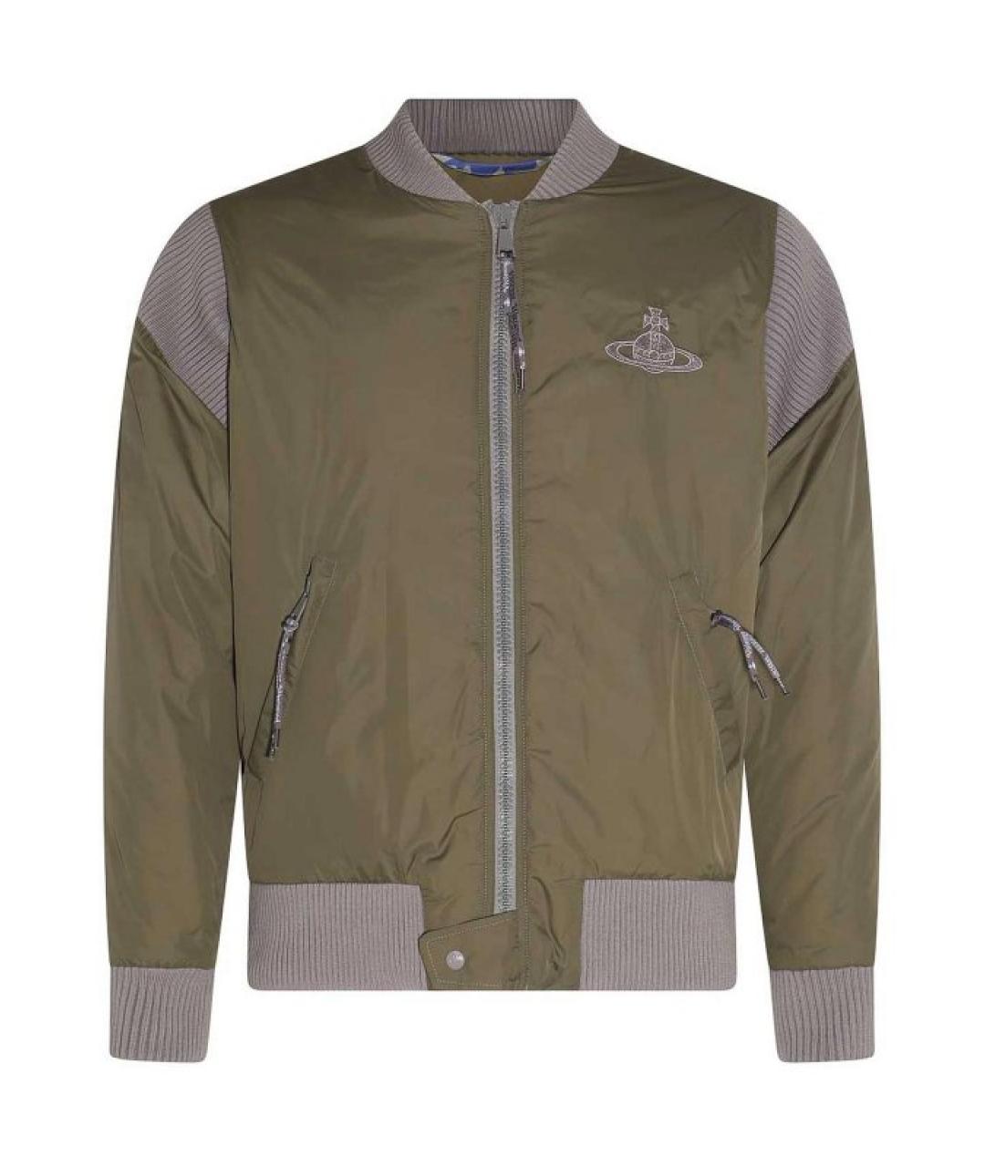 VIVIENNE WESTWOOD Зеленая полиамидовая куртка, фото 1