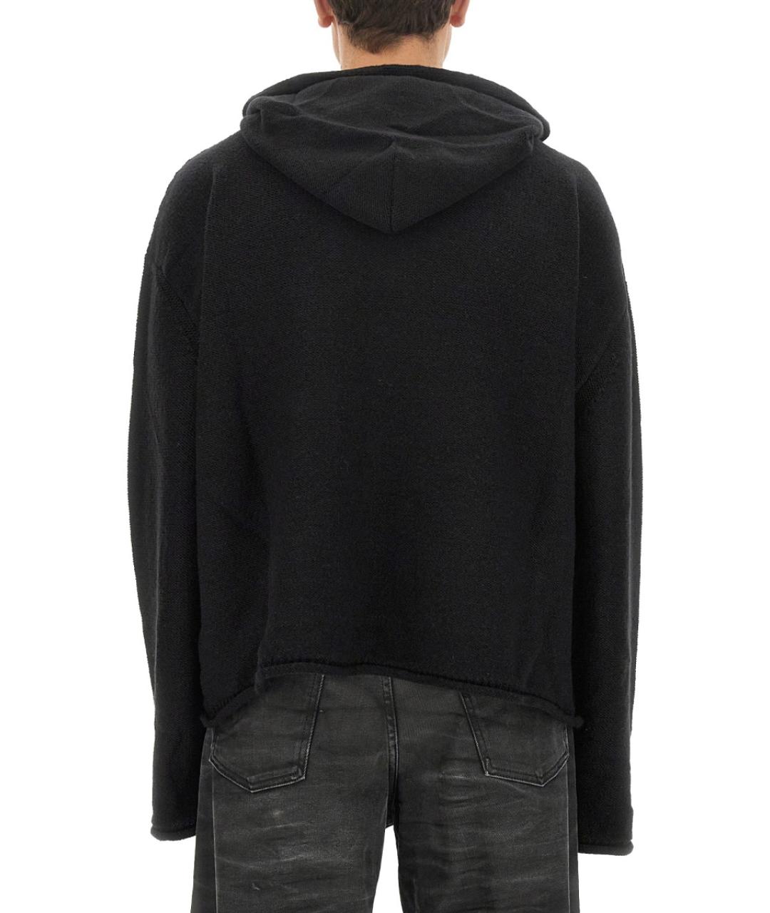 MM6 MAISON MARGIELA Черный шерстяной джемпер / свитер, фото 4