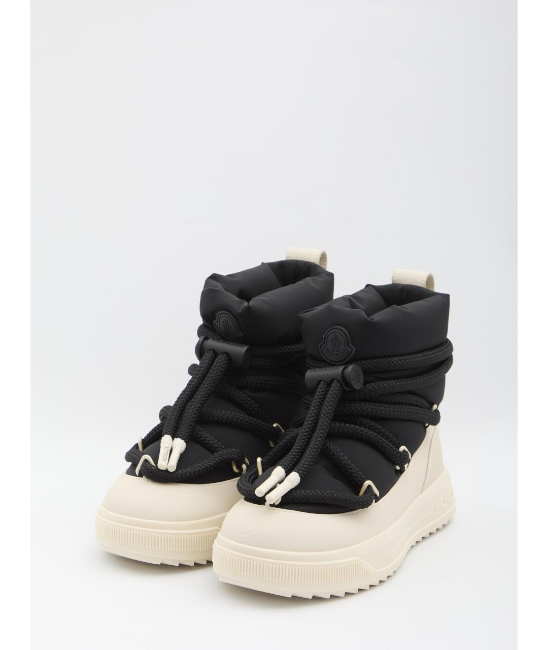 MONCLER Черные ботинки, фото 2