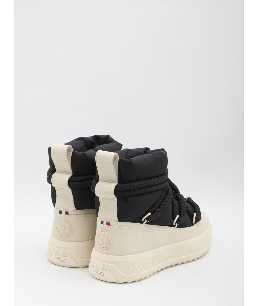 MONCLER Черные ботинки, фото 3