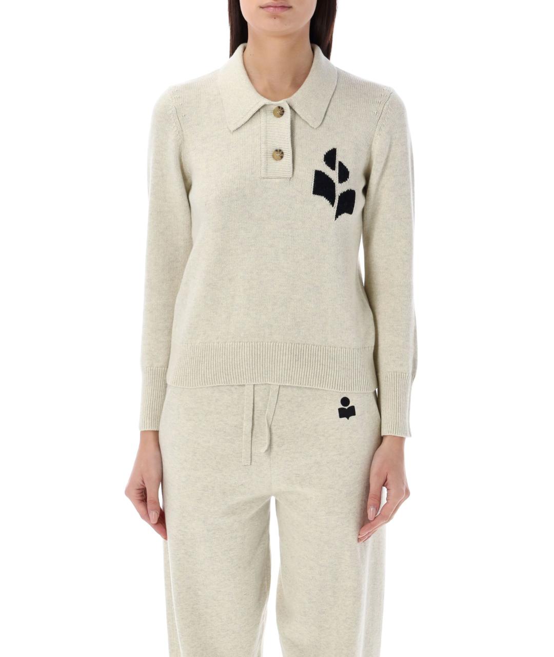 ISABEL MARANT Серый шерстяной джемпер / свитер, фото 2