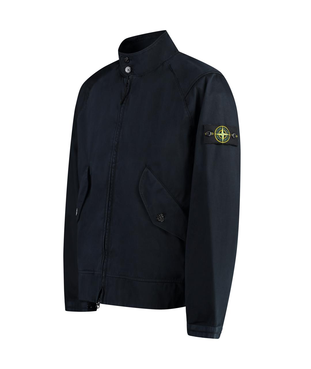 STONE ISLAND Синяя хлопковая куртка, фото 2