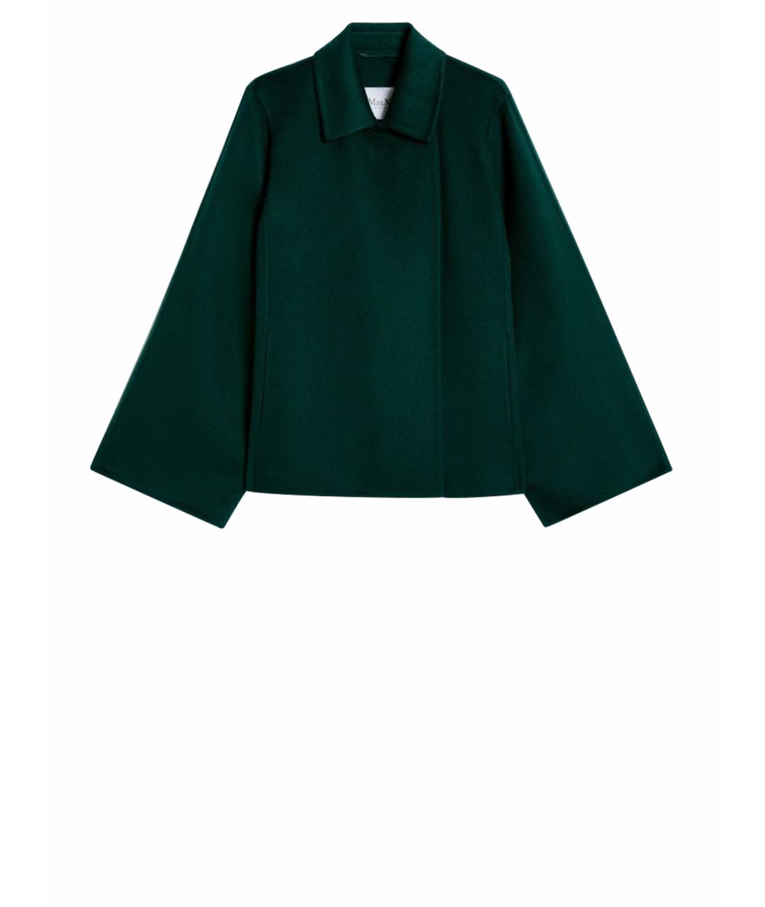 MAX MARA Зеленые кашемировое пальто, фото 1