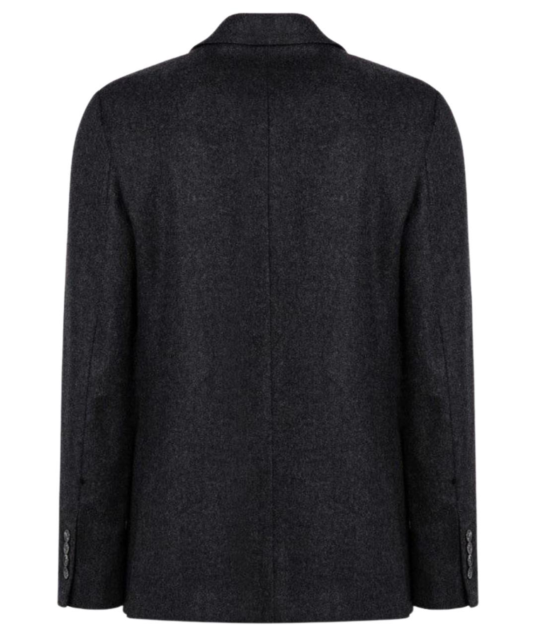 Ami Paris Серый шерстяной пиджак, фото 2