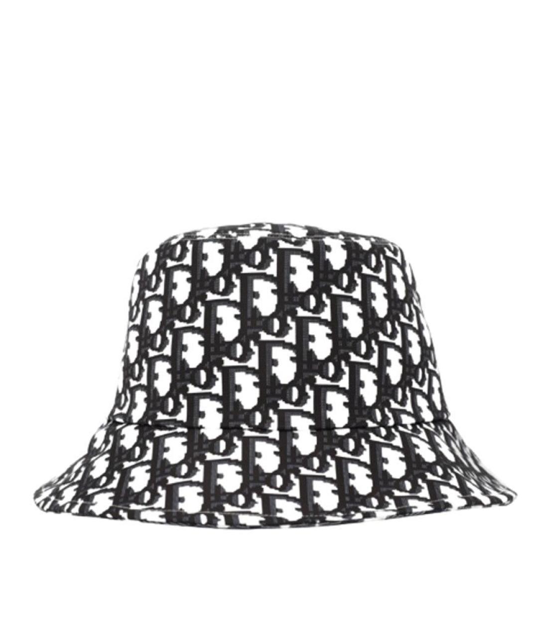 CHRISTIAN DIOR Синяя хлопковая панама, фото 2