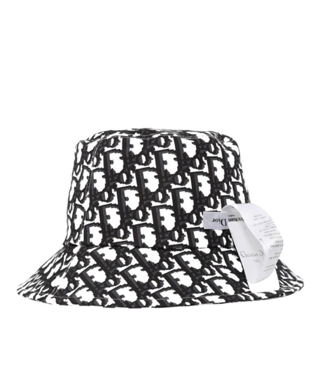 CHRISTIAN DIOR Синяя хлопковая панама, фото 3