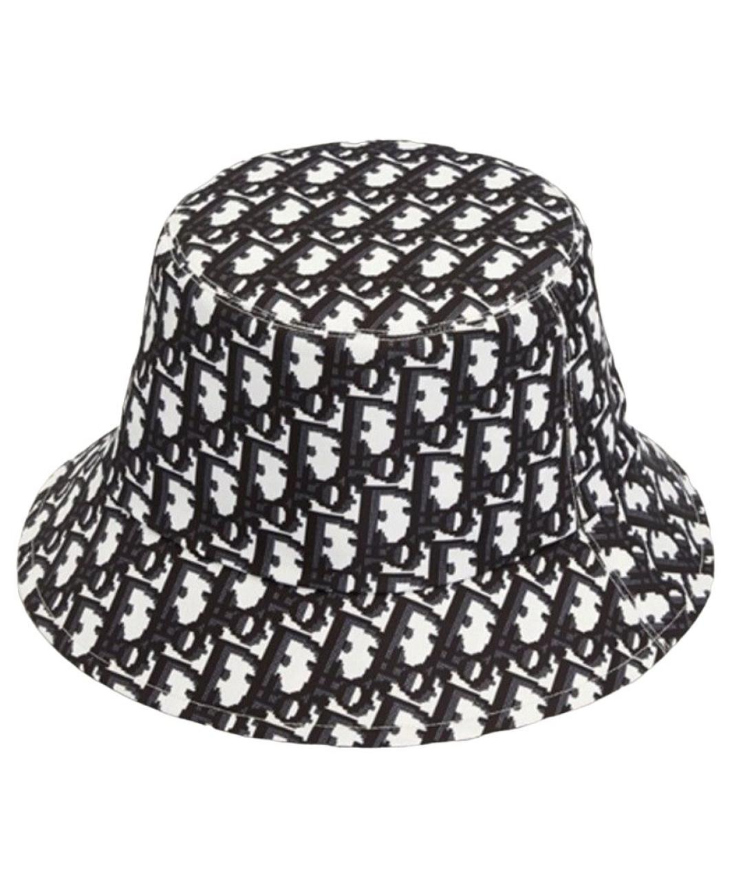 CHRISTIAN DIOR Синяя хлопковая панама, фото 1