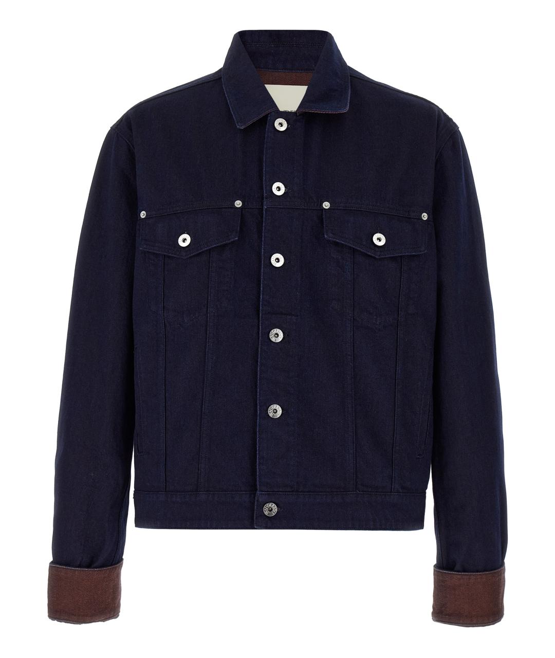 J.W.ANDERSON Синяя хлопковая куртка, фото 1