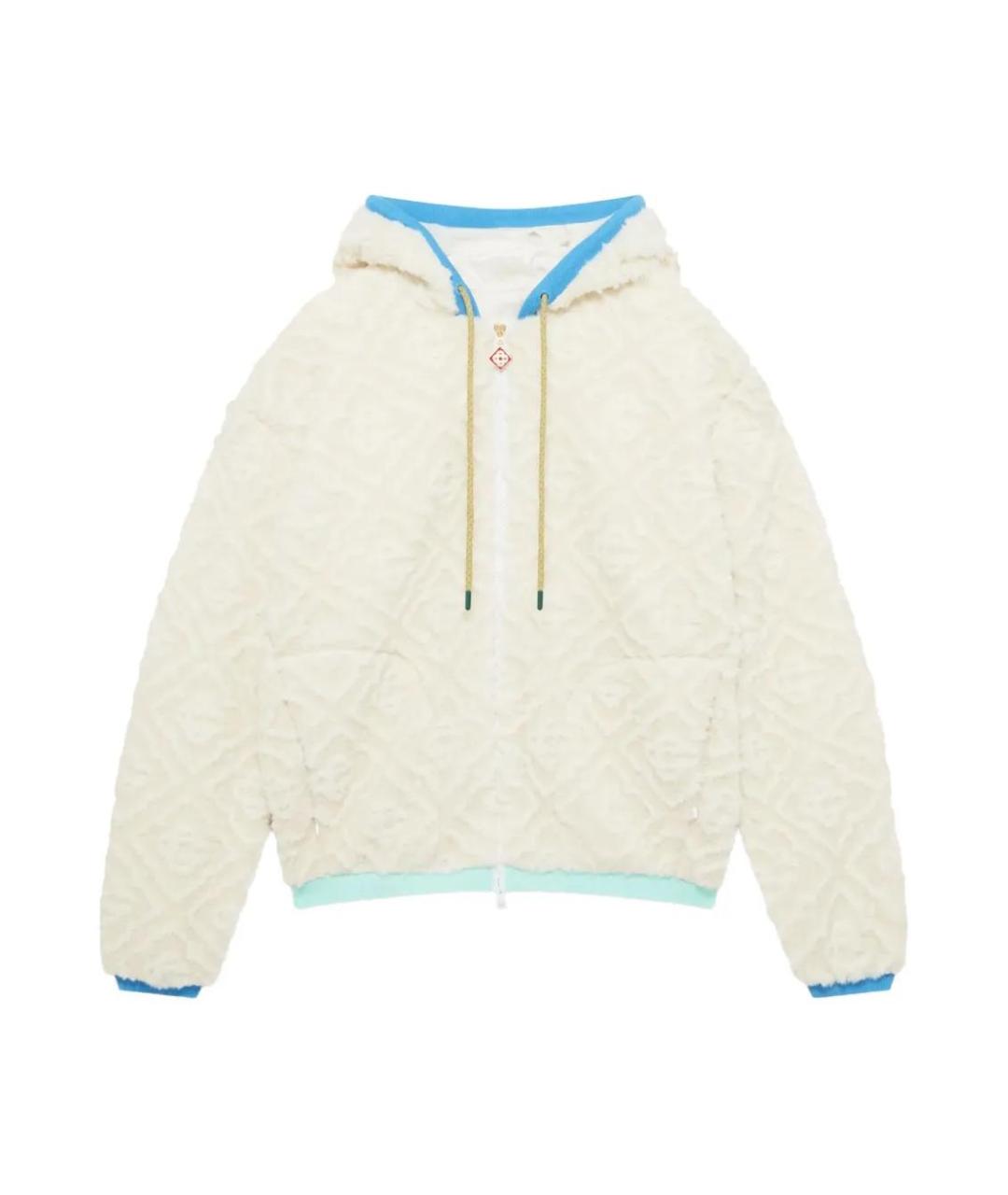 CASABLANCA Белая полиэстеровая куртка, фото 1