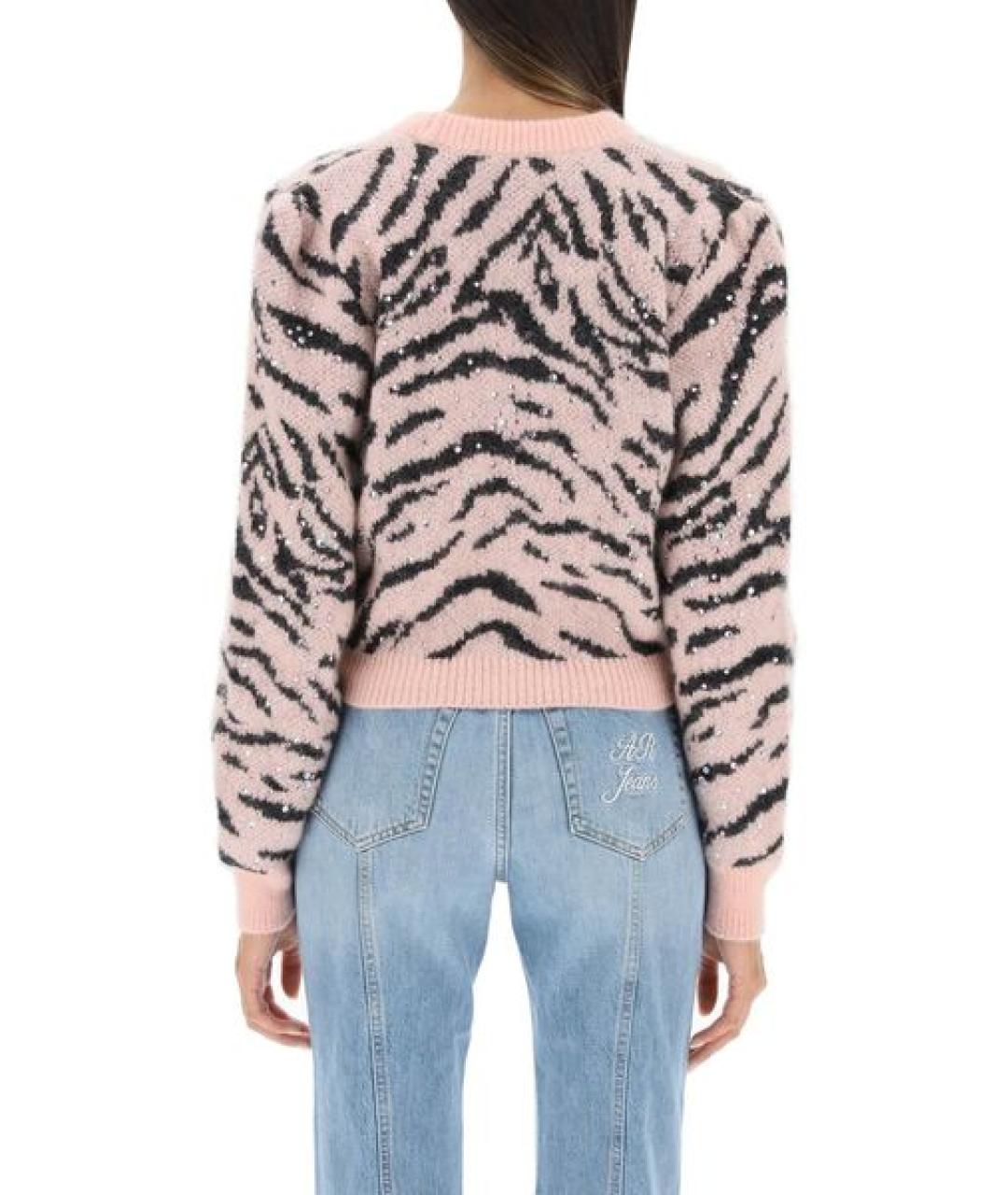 ALESSANDRA RICH Розовый кардиган, фото 3