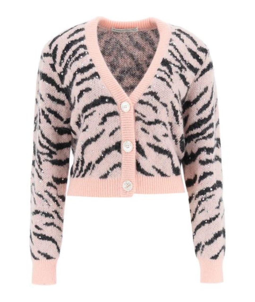 ALESSANDRA RICH Розовый кардиган, фото 1