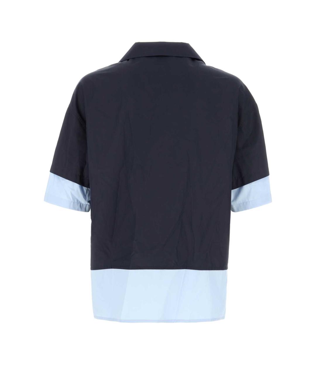 LOEWE Синяя хлопковая кэжуал рубашка, фото 2